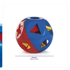 Tupperware Vibrant Shape Sorting Ball forKids